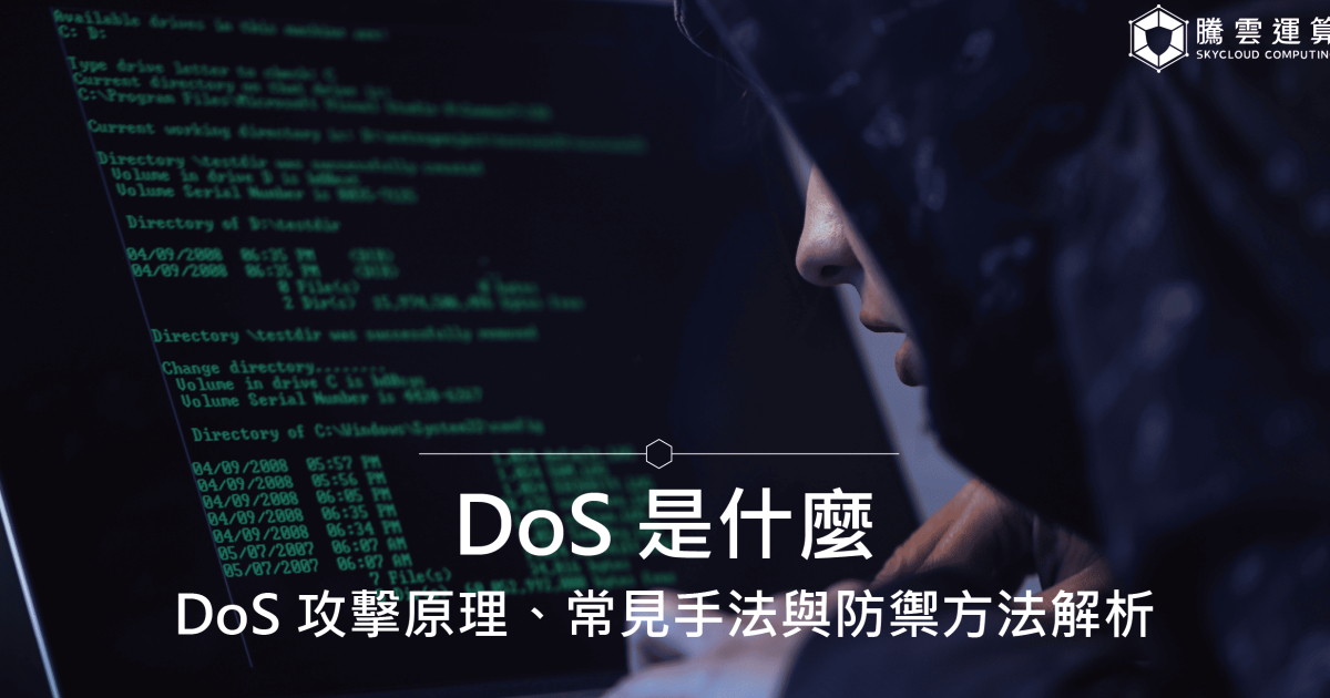 DoS 是什麼?DoS 攻擊原理、常見手法與防禦方法解析|Skycloud