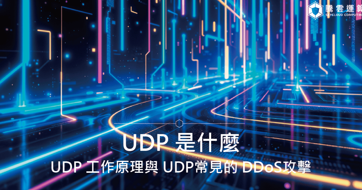 UDP 是什麼?UDP 工作原理與 UDP常見的 DDoS攻擊|Skycloud