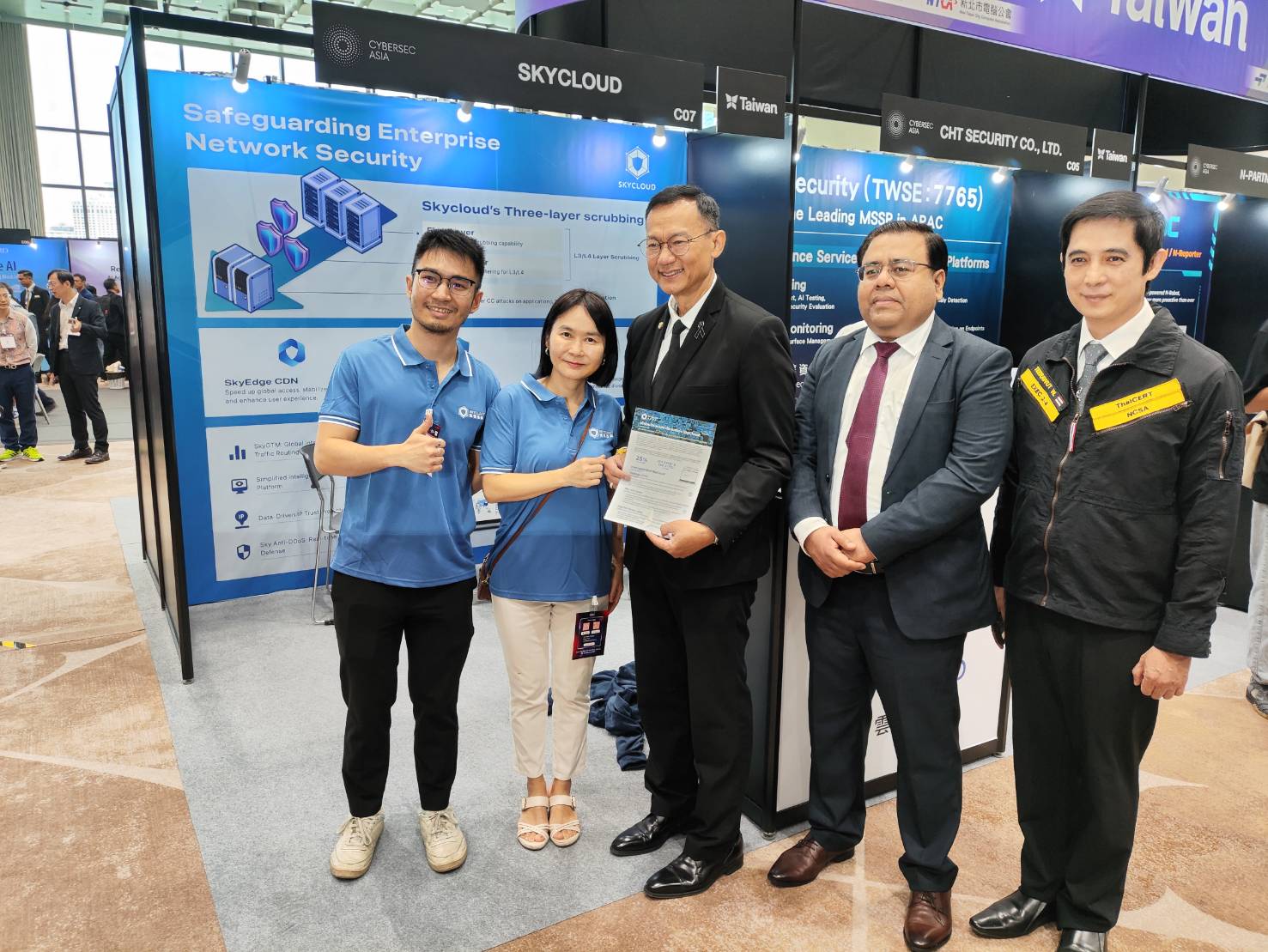 SkyCloud騰雲運算亮相 Cybersec Asia 2026,展現台灣資安實力