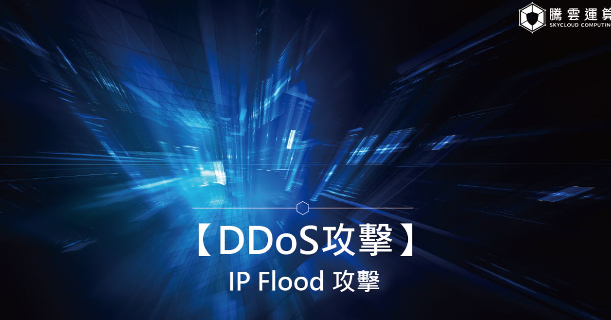 【DDoS攻擊】IP Flood 攻擊｜Skycloud